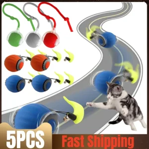 Cat Interactive Ball Toys Automatic Rolling Ball